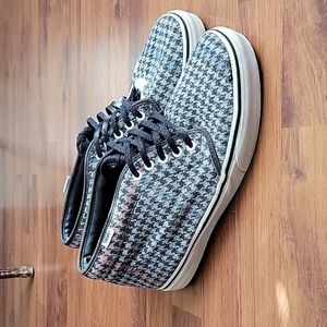 Vans Chukka boots Hounds tooth rare Size 11
